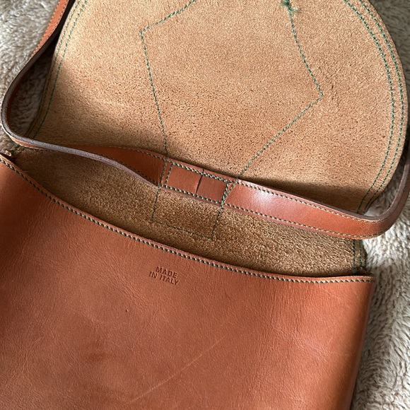 Amazing handmade leather bag from Italy super rare - Picture 6 of 8